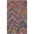 thumbnail image 6 of SAFAVIEH Nantucket NAN141A Handmade Pink / Multi Rug, 6 of 10