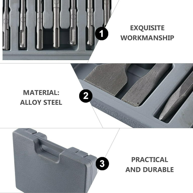 Milwaukee 2-Cutter SDS-PLUS Carbide Hammer Drill Bit Set (5-Piece