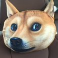 thumbnail image 3 of Reposacabezas para coche con cara de perro, reposacabezas para el cuello, cojín de seguridad para el cuello, reposacabezas, 3 of 4