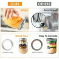 thumbnail image 7 of ACDANC 24Pcs Jar Bands Replacement Regular Mouth Jar Canning Ring Split Type Fits for Mason Jars, 7 of 7