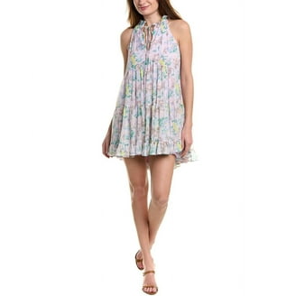 Cinq a Sept Womens Livie Chiffon Ruffled Mini Dress - Walmart.com