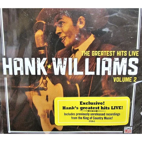 Viva - The Greatest Hits Hank Williams New! Cd Live Vol. 2,10 Best Of Tracks,Time Life