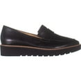 thumbnail image 4 of Naturalizer Women's Adaline Slip-On Platform Loafers Black Leather 9M, 4 of 6