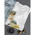 thumbnail image 3 of Illustrated State California T-Shirt Women -Jacob Green Designs, Female 3X-Large, 3 of 4
