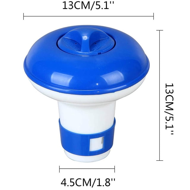 ZJNGJC Large Pool Floating Dispenser and Swimming Outdoor Toy for Water Activities blue
