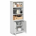 thumbnail image 5 of Furinno Robin Open Kitchen Cabinet with Doors in White, 5 of 11