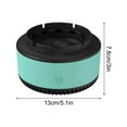 thumbnail image 2 of Yykcavykas Bestselling 2 in 1 Purifier Multifunction Sootless Ashtray Purifier with Filter Ashtray Multifunctional Sootless Ashtray for Indoor and Outdoor Home|Blue-907, 2 of 4