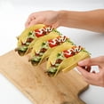 thumbnail image 5 of Monfince Taco Holder Stand - Oven & Grill Safe Stainless Steel Taco Racks With Handles - Fill & Serve Tacos With Ease - Taco Trays by Fiesta Kitchen, 5 of 9