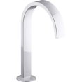 thumbnail image 1 of Kohler K-77968-CP Components Bathroom Sink Spout with Ribbon Design, Polished Chrome, 1 of 1