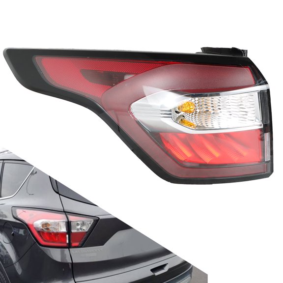 labwork Car Rear Tail Light Lamp for 2017 2018 2019 Escape Kuga Left Side Tail Lights Rear Reverse Light