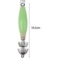thumbnail image 1 of Luminous Squid Jig Hooks Glow Squid Jigs Squid Bait Aparejos de pesca Squid Jig Squid Jig Hooks para pesca con mosca Percha y pesca en el mar luminosa (verde) ( ZefeiWu 8390614326354, 1 of 1