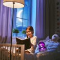 thumbnail image 3 of Luz nocturna con bola de cristal 3D, lámpara de mesa con luz LED de anime, cambio de 7 colores para lámpara de decoración de habitación, regalos de Navidad e ideas de regalos de cumpleaños para n, 3 of 5
