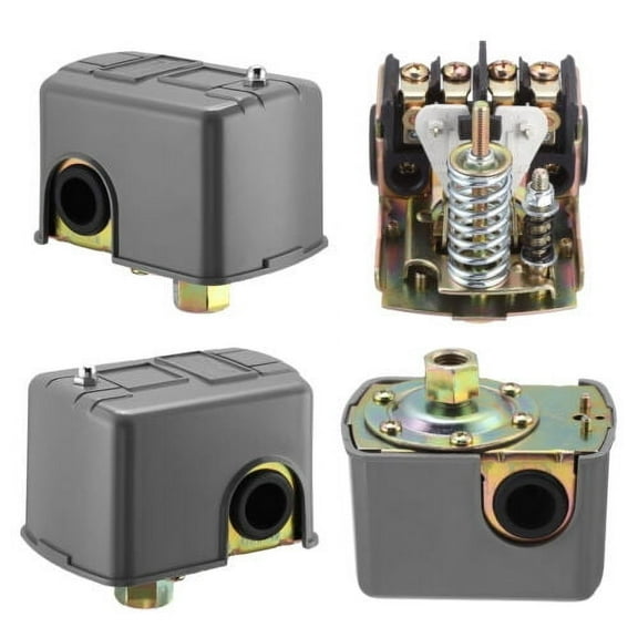 40-60 PSI Well Water Pump Pressure Control Switch Adjustable Double Spring Pole