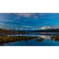 thumbnail image 2 of Panoramic view of Mount Denali  previously known as McKinley from Wonder Lake  Denali National Park  Alaska Print by, 2 of 2
