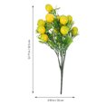 thumbnail image 5 of 2pcs rama de limón artificial decoraciones de vástago de limón artificial ramas de fruta falsa decoraciones de llenado, 5 of 5