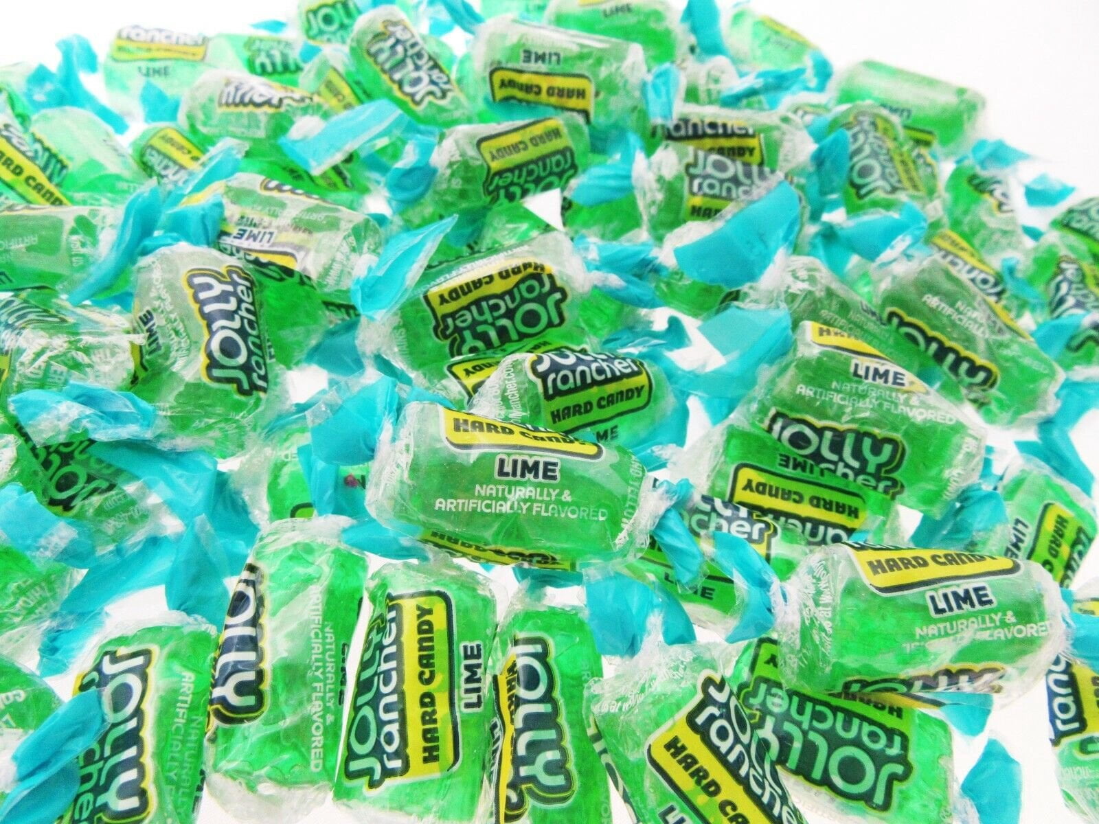 Jolly Rancher LIME 1 lb hard candy  One Pound Candy  NEW FLAVOR
