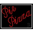 thumbnail image 1 of Red Pie Pizza With Border LED Neon Sign 15 x 19 - inches, Clear Edge Cut Acrylic Backing, with Dimmer - Bright and Premium built indoor LED Neon Sign for restaurant window and interior decor., 1 of 7
