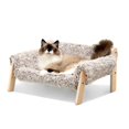 thumbnail image 1 of Mewoofun Cat Bed SofaWooden, Sturdy Fluffy Cat Couch Bed Dog Beds for Cats and Small Dogs Pet Furniture Elevated ShopWise Round, 1 of 10