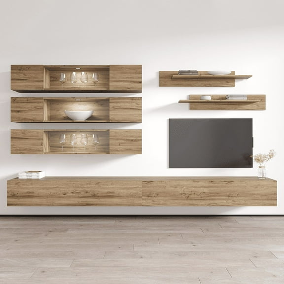 Fly J3 30TV Wall Mounted Floating Modern Entertainment Center