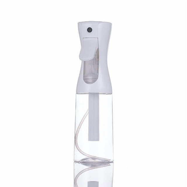 200ml Fine Mist Spray Bottle, Refillable Continuous Mist Sprayer for Hair Styling and Cleaning