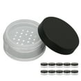 thumbnail image 3 of 10 tarros de polvo suelto recipientes de plástico para muestras de cosméticos caja vacía circular portátil de plástico pequeños tarros de muestra de maquillaje con ANGGREK Otros, 3 of 8