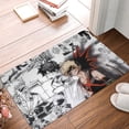 thumbnail image 2 of My Hero Academia Bathroom Rugs, Anime Welcome Door Mat, Non Slip Mat, Front Door Mat For Bedroom Living Room, Super Absorbent Flannel Rugs, Home Decor, 16*24 Inch, 2 of 9