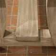 thumbnail image 5 of Riverside Furniture Sophie Wood Counter Height Trestle Dining Table in Natural, 5 of 8