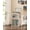 White, variant on VASAGLE Record Player Stand, 3-Tier Side Table, Vinyl Record Storage up to 100 Albums, End Table for Living Room, Bedroom, Rustic Brown