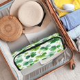 thumbnail image 3 of Hair Tools Storage with Heat Resistant Mat- Trifolium Printed Curling Iron Travel Bag/Flat Iron Case for Women, 3 of 8