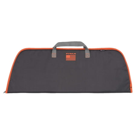 Titan Fire Youth Archery Bow Case Polyester 41.5 L x 14.5 in W x 1 in H 6103 Gray/Orange