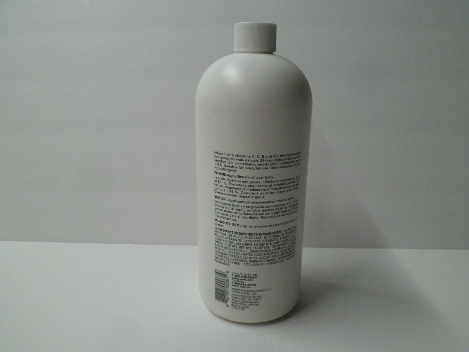 Avon Moisture Therapy Family-Size Daily Skin Defense Body Lotion