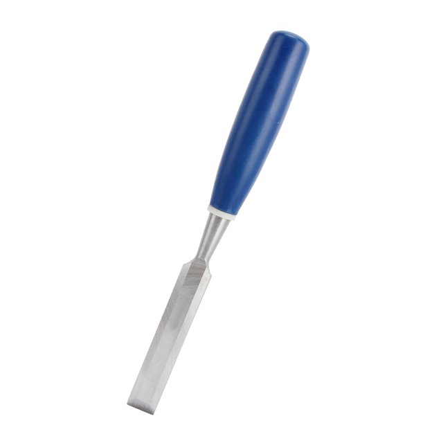 VGEBY Wood Chisel, Wood Chisel Set 2 Pieces High Hardness With Blue ABS Handle For Woodworking Slotting Chisel For Woodworking Flat Chisel