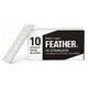 thumbnail image 2 of 30 Feather FHS-10 Japanese Steel Razor Blades - Refill for OneBlade Core, Hybrid, & Genesis Razors - Single Blade Razor, 2 of 5