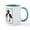 White/Blue Inside, variant on CafePress - Mumble Mumble Penguin Mug - 11 oz Ceramic Mug - Novelty Coffee Tea Cup