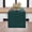 Dark Green, variant on Solino Home White Table Runner 48 Inches - Cotton Linen Hemstitch Coffee Table Runner 14 x 48 Inch Ideal for Dresser Tables - Winter, Mothers Day, Spring, Easter