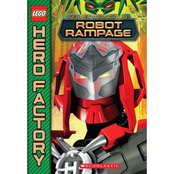 Pre-Owned LEGO® Hero Factory: Secret Mission #4: Robot Rampage (Paperback) 0545476720 9780545476720