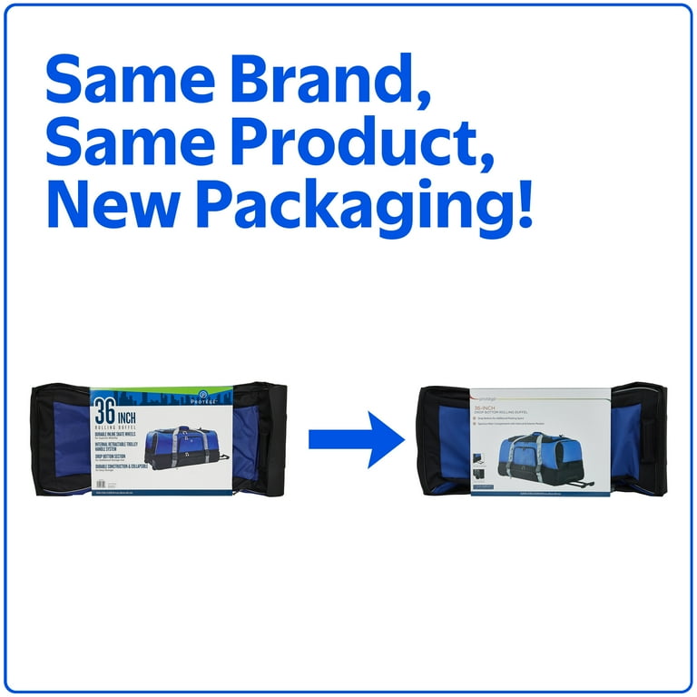Free Shipping! Protege 36 in Jumbo Drop-Bottom Rolling Travel