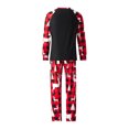 thumbnail image 5 of Fiomva Christmas Santa Hat Pattern Family Matching Pajamas,2-piece,Unisex,Sizes Baby-Kids-Adult, 5 of 10