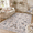 Light pink-Insect, variant on Wonnitar 2' x 3' Insect Area Rug, Washable Pink Floral Rug for Living Room, Low Pile Non Slip Accent Rug Botanical Cottagecore Rug for Bedroom, Nursery, Kids Room, Playroom