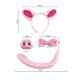 thumbnail image 2 of Pink Pig Costume Set with Ears, Nose, Tail and Bow Tie, 2 of 3