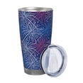 thumbnail image 2 of Salouo Ireworks In The Night Sky Print 20oz Tumbler with Lid,Stainless Steel Vacuum Insulated Tumbler Durable Insulated Coffee Mug Thermal Cup with Splash Proof Sliding Lid-Without Straw, 2 of 8
