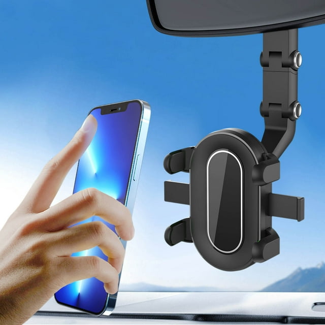 EGNMCR Phone Holders for Your Car Multifunctional Rearview Mirror Phone Rearview Mirror Phone Clip Mount Gps For Kitchen Multifunction Mobile phone holder