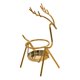 thumbnail image 5 of Candelabro de ciervo, centro de mesa, candelabro, candelabro decorativo para sala de estar, mesa de comedor, boda , oro Macarena Candelero, 5 of 8