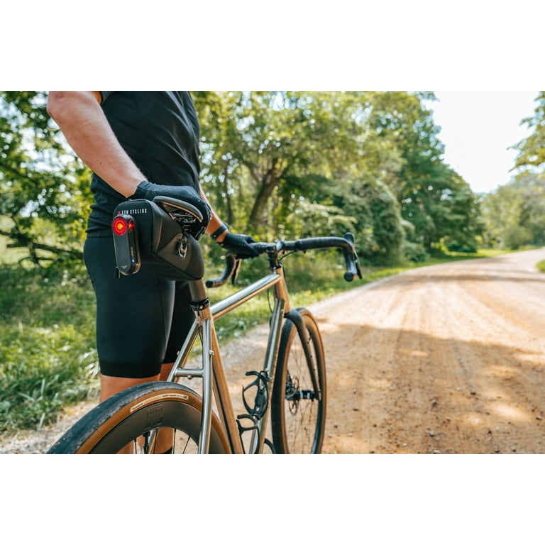 KOM Cycling Garmin Saddle Bag Varia Mount, Standard, Black