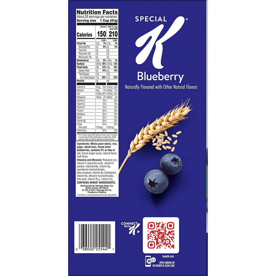 Kellogg's Special K Blueberry Cereal, 2 Pk.- Packaged Breakfast Cereals