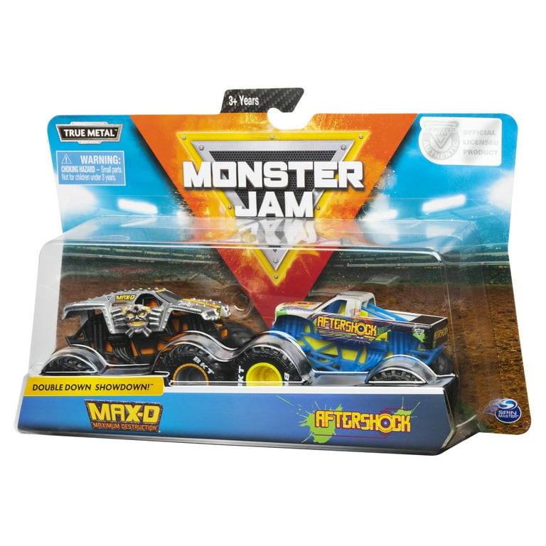 Monster Jam, Official Max D vs. Aftershock Die-Cast Monster
