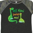 thumbnail image 4 of Inktastic My Nani Loves Me Grandson Dinosaur Boys Toddler T-Shirt, 4 of 5