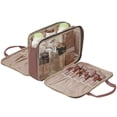 thumbnail image 3 of Neceser NISHEL Travel Makeup Rosewood Pink 30x10x23 cm, 3 of 7