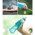 thumbnail image 2 of facefd 500ml Water Bottle Squeeze Kettle Lock Valve Soft Flask for Outdoors Sport, 2 of 8