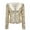 Beige, variant on Women's Casual Fashion Sequin Sparkling Cardigan Coats For Women Womens Coats Red,XXXL